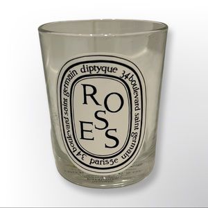 Empty Diptyque Roses Glass